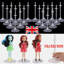 Plastic Clear Doll Stand Display Holder For Dolls Model Support Accessory,