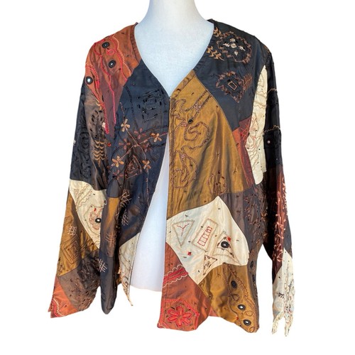 Laura ashley jacket - laura, patchwork