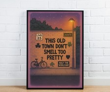 Oasis Graffiti Poster - Half