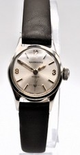 Garrard Manual wind ladies stainless steel Swiss made watch eta 1726 movement