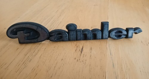 Vintage daimler car - vintage, emblem
