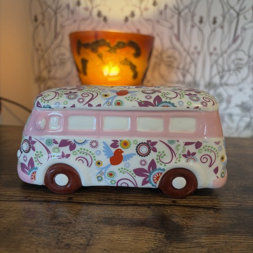 Retro ceramic camper van - retro,