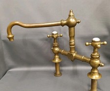 KITCHEN MIXER TAPS AGED PATINA