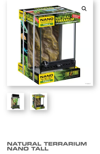 Exo terra glass terrarium nano - exo,