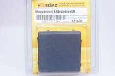 Reimo/Inprojal 821670 hinged lid for socket, slate grey self-service packaging