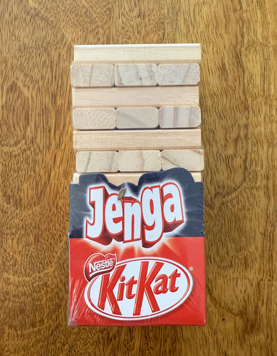 Rare mini jenga parker hasbro - rare,