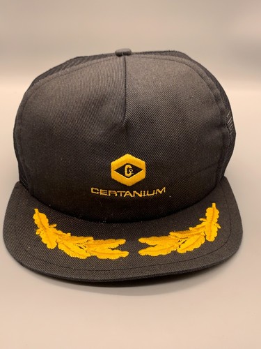 Vintage trucker hat cap snap - vintage,