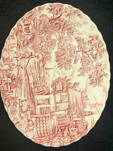 Myott the hunter oval platter - hunter,