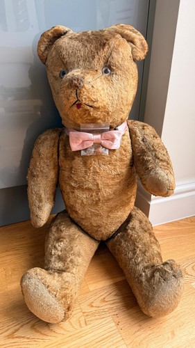 Antique jointed bear possibly - bear,