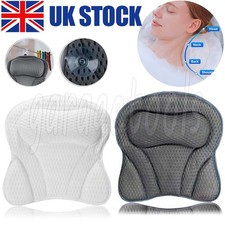 Bath Pillow Luxury Waterproof Home Spa Non-Slip Comfort Bathtub Headrest Cushion