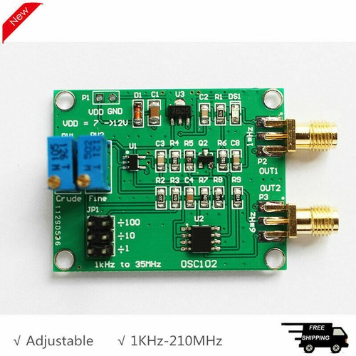 1khz 210mhz generator - 1khz-210mhz, rf