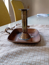 Antique Brass Chamberstick