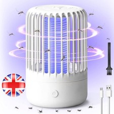 Mosquito Killer Lamp Electric Rechargeable Zapper Bug Fly Insect Trap UV-Light