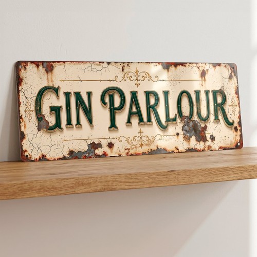 Gin parlour metal - gin,