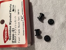 KYOSHO INFERNO MP9 TKI3, NEW GENUINE FUEL TANK BUSH SET, NEW IN PACKET, IF444-01