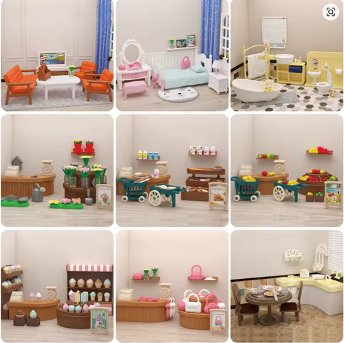 Doll house miniature - doll,