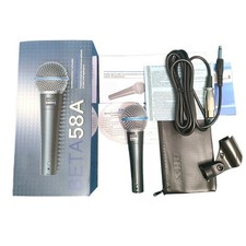 BETA58A Supercardioid Dynamic Microphone Vocal Microphone Wired Mic NEW