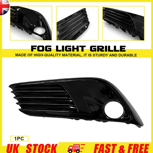 Gloss black front left fog - gloss,