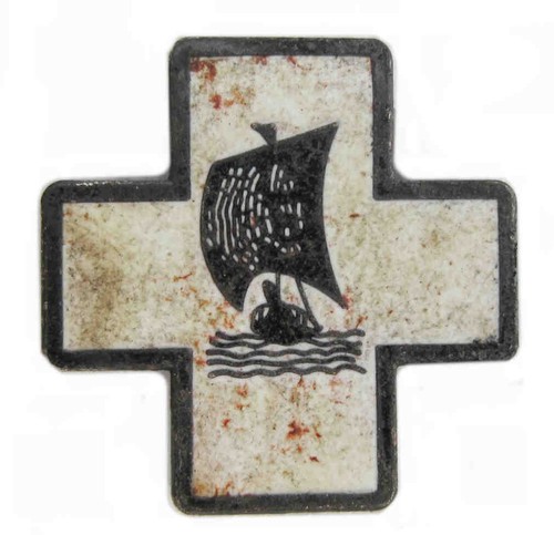 German boat badge 13th - badge,