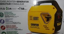 NEW Champion Mighty Atom generator INVERTER Petrol gas 2200W  92001i-DF-EU