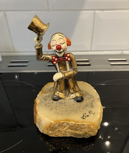 Clown 24k gold - gold, plate
