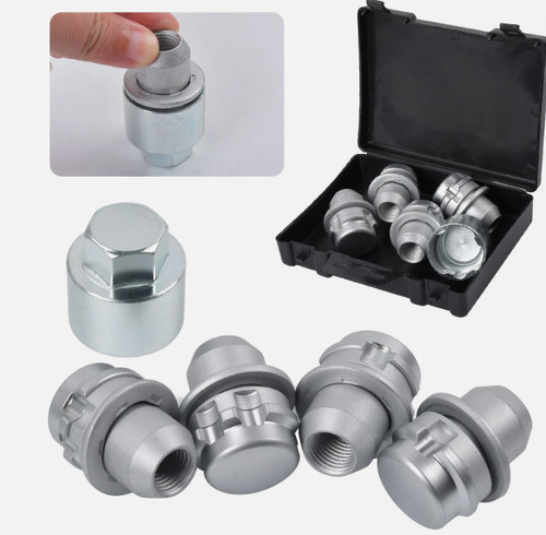 Locking wheel nuts set - locking, for