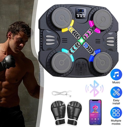 Music boxing machine punching - music,