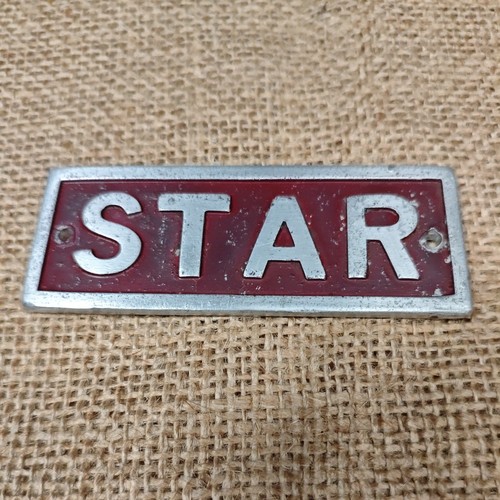 Vintage old truck star emblem - truck,