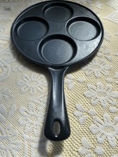 Vintage AGA Pans Cookware Cast Iron 24cm Pancake Skillet Excellent 907314