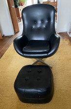 Vintage Black Sherborne Swivel