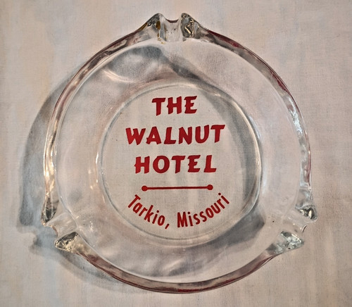 Vintage advertising ashtray - advertising,
