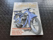 LEGEND BIKE 160 GEN 2006 NIMBUS 750 LUXURY 1937 ARIEL LEADER 250 MAICO 250 MC ...