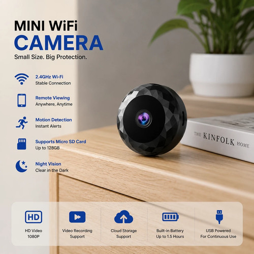 1080p mini camera wireless - mini,