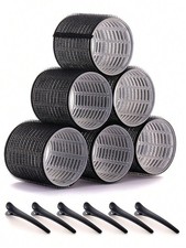 Jumbo Hair Curlers 2.56in Set