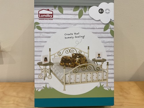Lundby bedroom set doll - bedroom, doll's