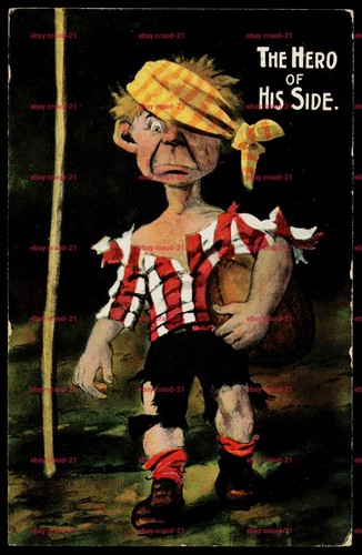 Vintage comic cartoon - cartoon, rugby