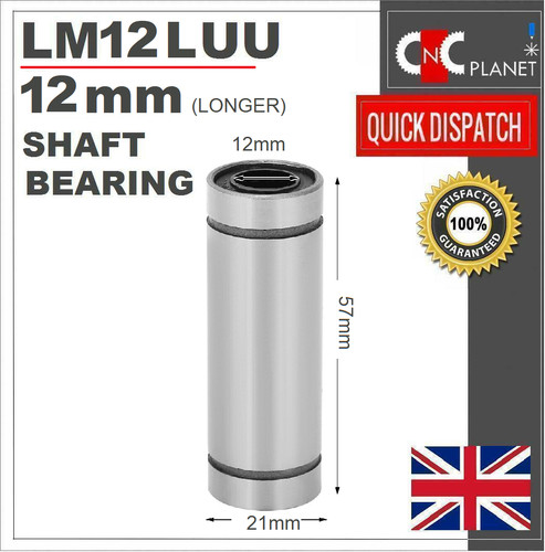 Lm12luu 12mm linear shaft - lm12luu,