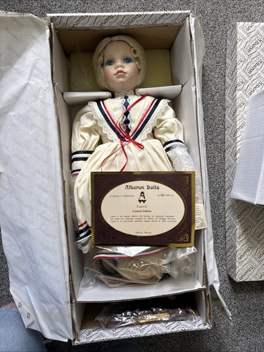 Vintage alberon porcelain doll - vintage,