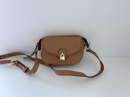 Mimco tan leather padlock - mimco,