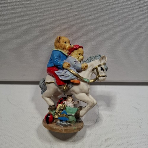Miniature teddy bear ornament - miniature,
