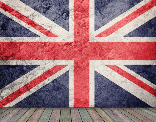 Union jack wallpaper feature - ,