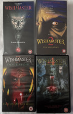 Wishmaster 1,2,3,4 VHS Movie