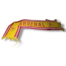 vtg arsenal scarf 1970s 80s