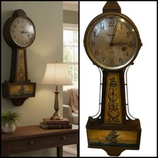 E. Ingraham Antique 8 Day