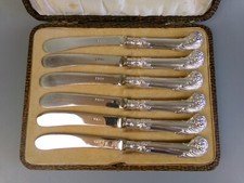 Vintage Tea Butter Knifes x 6