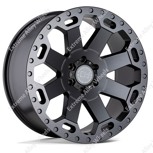Black warlord alloy - 17",