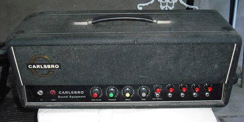 Carlsbro 60pa reverb 60w el34 - 60pa,