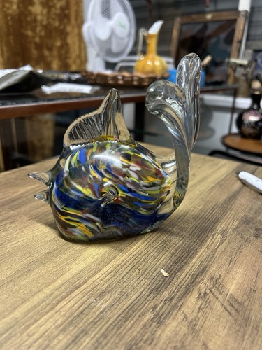 Murano art glass fish