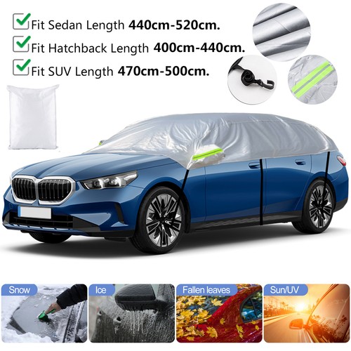 Half car covers waterproof sun - half,