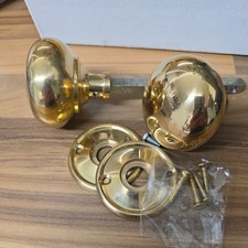 1 x Solid Natural Brass Door